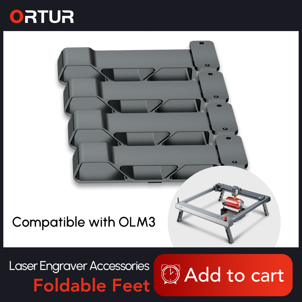 Ortur Laser Master 3 Foldable Feet Compatible With OLM3 – MadeTheBest