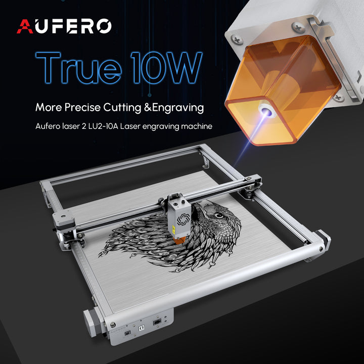 Aufero Laser 2 LU2-10A Laser Engraving Machine - True 10W - MadeTheBest