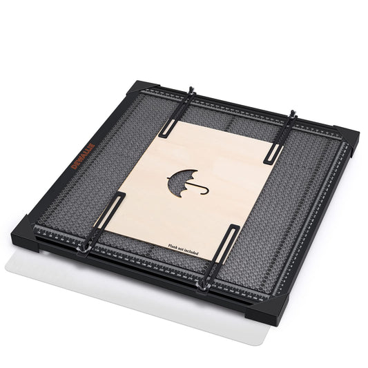 Refurbished DEWALLIE Honeycomb Laser Bed 440x440x22mm With Fixtures