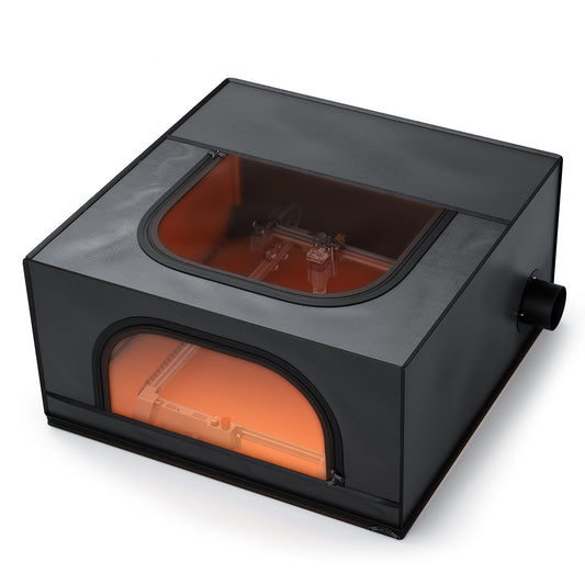 DEWALLIE Laser Engraver Enclosure 700x700x350mm for Most Laser Engraver