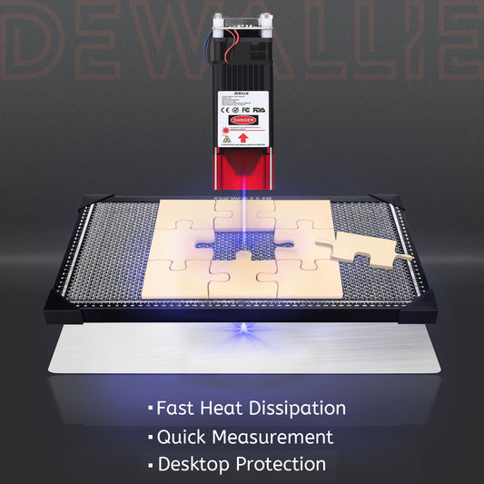 DEWALLIE Honeycomb 300 x 500 x 22 mm Honeycomb Laser Bed
