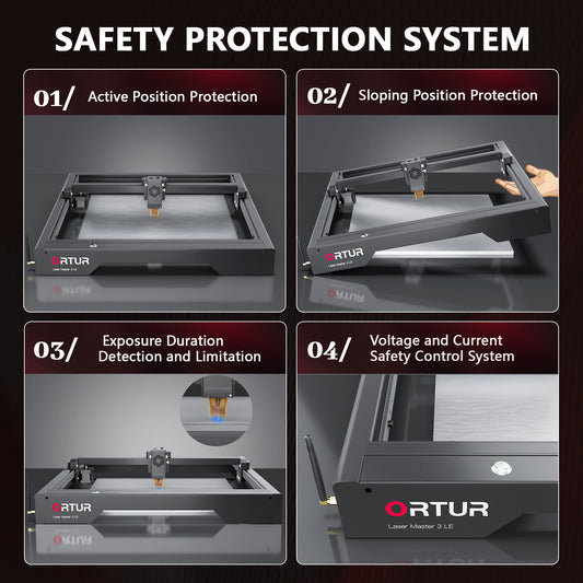 Ortur LM3 LE Laser Engraving & Cutting Machine 15,000mm/Min