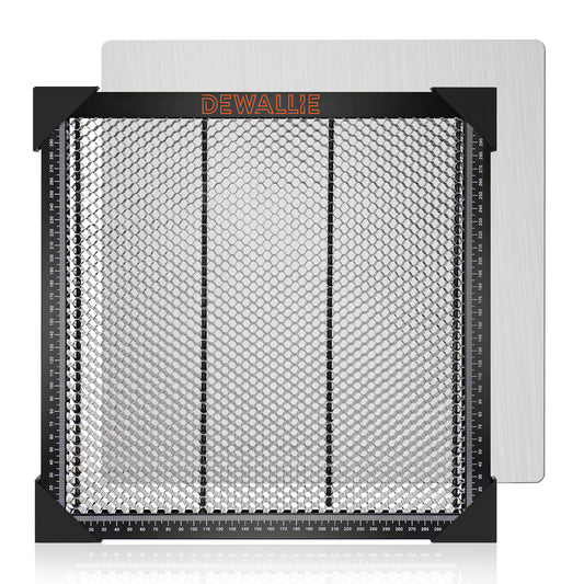 DEWALLIE Honeycomb 350 x 350 x 22mm Honeycomb Laser Bed