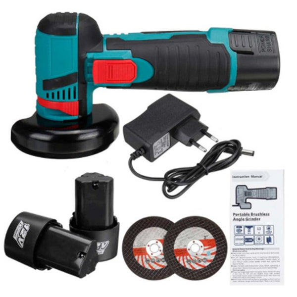 12V 500W Mini Brushless Rechargeable Angle Grinder