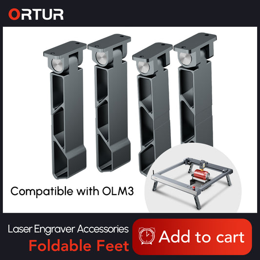 Ortur Laser Master 3 Foldable Feet Compatible With OLM3- MadeTheBest