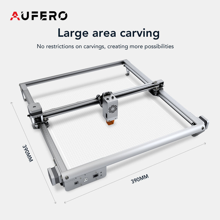 Aufero Laser 2 LU2-10A Laser Engraving Machine - Large Area Carving -  MadeTheBest