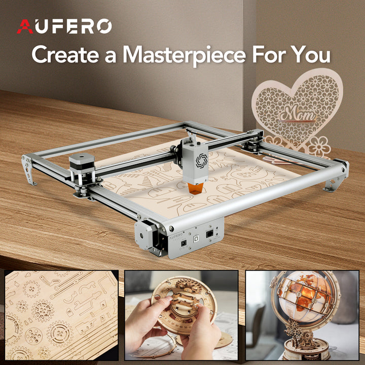 Aufero Laser 2 LU2-10A Laser Engraving Machine - Create a Masterpiece For You - MadeTheBest