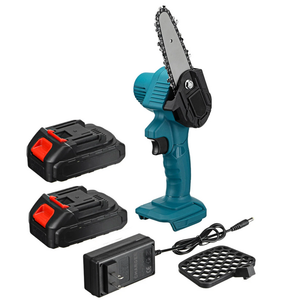 550W 21V 4'' Mini Cordless One-Hand Electric Chainsaw
