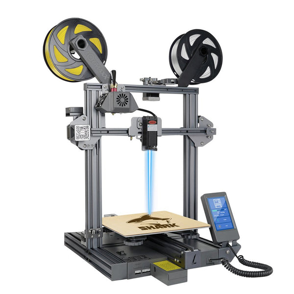 LOTMAXX SHARK V2 3-In-1 235*235 mm Print Size 3D Printer