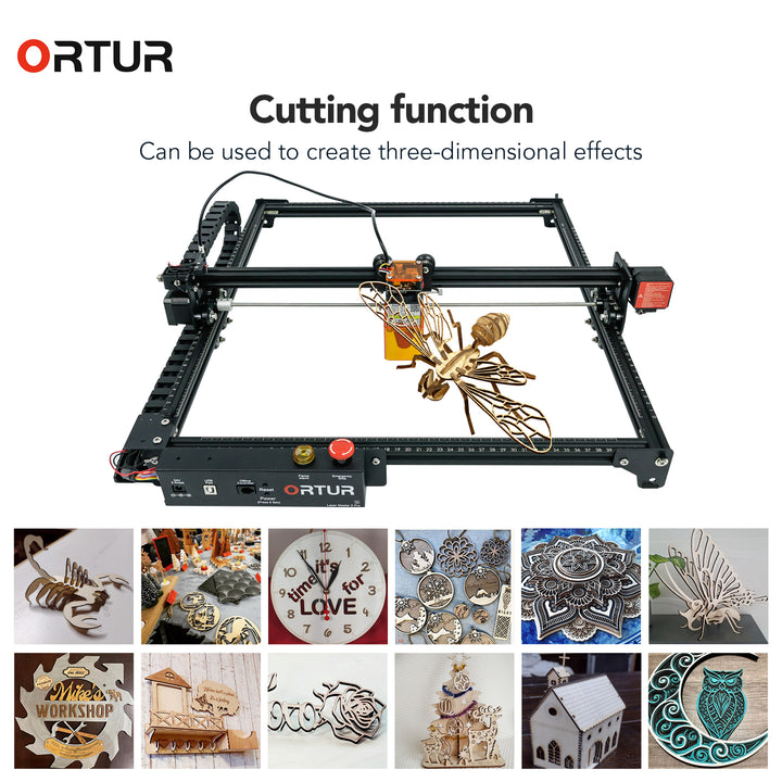 Ortur Laser Master 2 Pro S2 LF - Cutting Function MadeTheBest